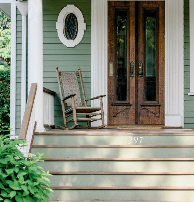 Front porch of a home | Premise Liabilty | The Sullivan Law Firm
